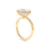 18K Gold Pear Engagement Ring