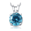 Blue Diamond Necklace